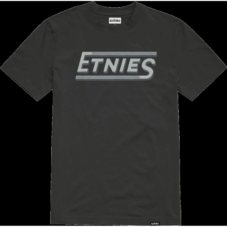 Koszulka Z Bieżnikiem W Kolorze Czarnym Etnies